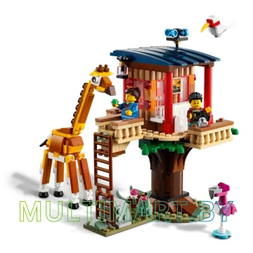 Конструктор LEGO Creator 31116 Домик на дереве для сафари картинка 4